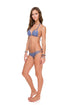 Luli Fama Cosita Buena Zig Zag Knotted Cut Out Triangle Top